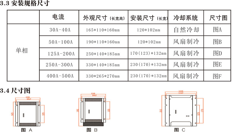 W系列电力调整器 W1P-2V080-10(图4)